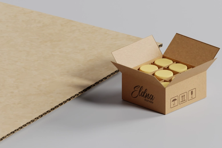 Corrugated Board for Shipping and Heavy Jar Candles