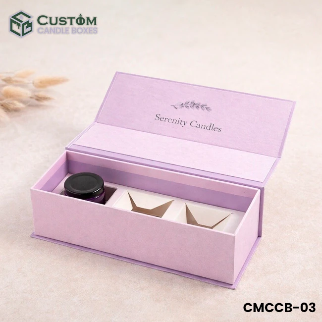 Custom Magnetic-Closure-Candle-Box