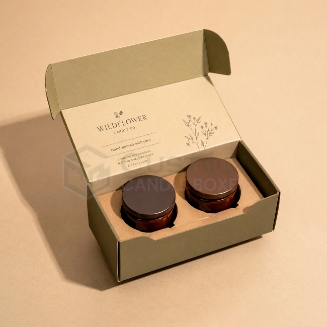 Cardboard Candle Boxes