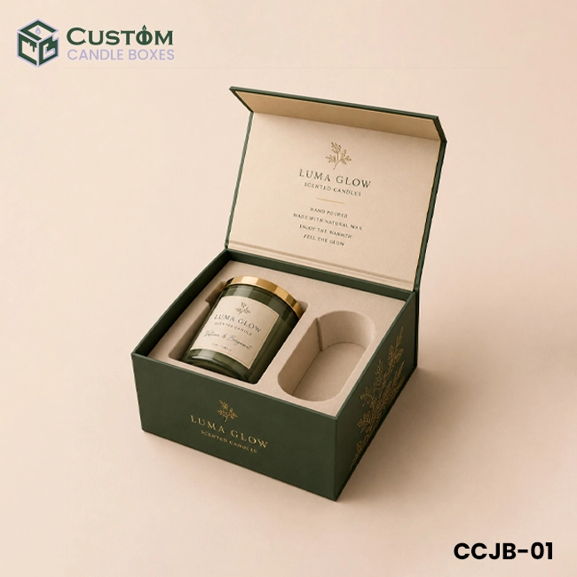 Custom Candle Jar Boxes 