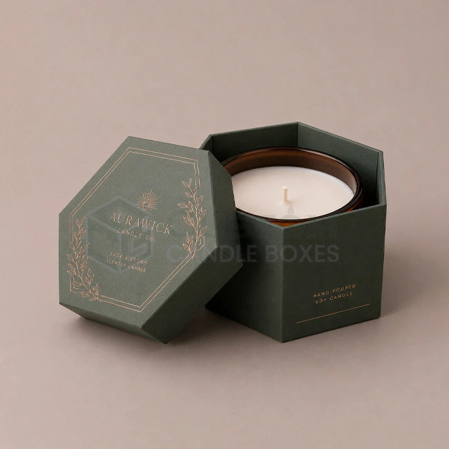 Hexagonal Candle Boxes