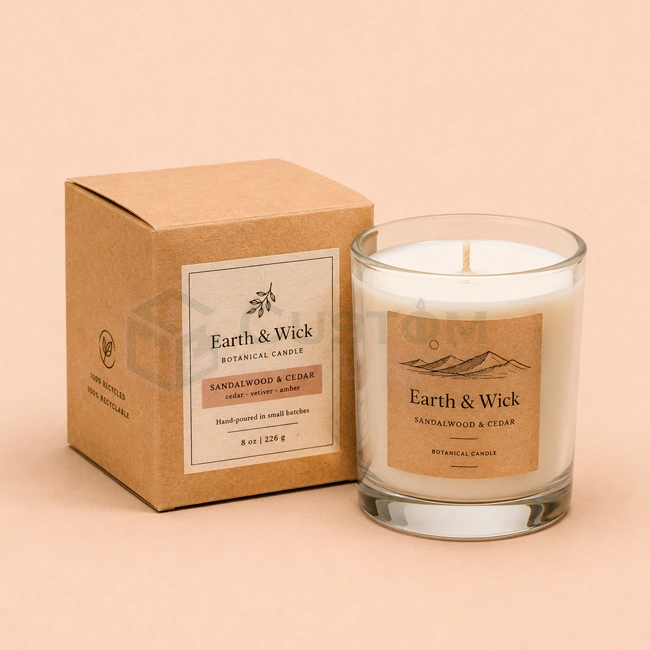 Recycled Candle Boxes