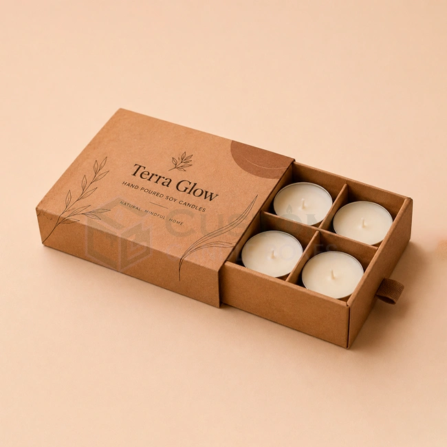 Kraft Candle Boxes