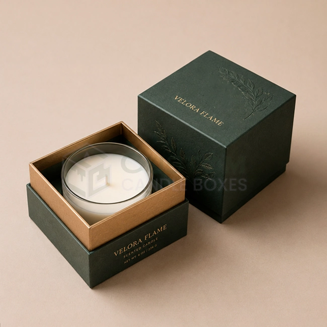 Embossed Candle Boxes