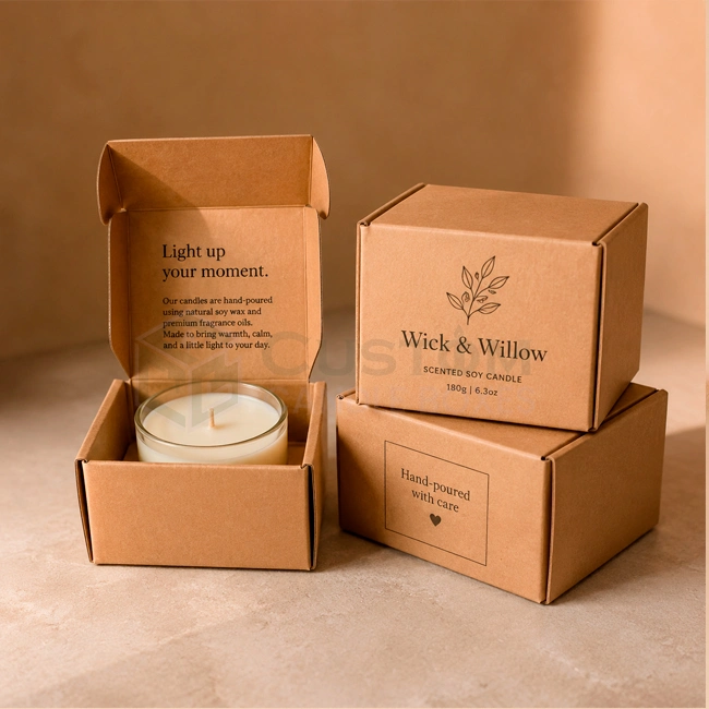 Mailer-Kraft-Candle-Box