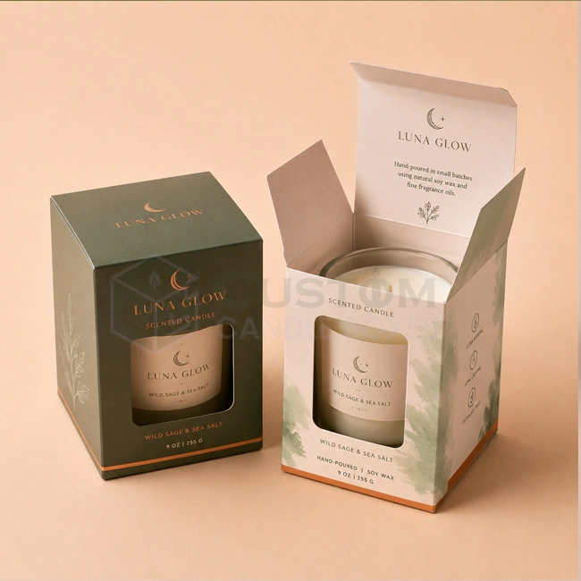 Tuck Top Candle Boxes