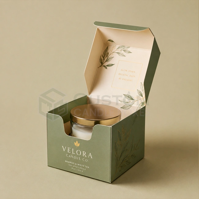 Tuck Top Candle Boxes pic