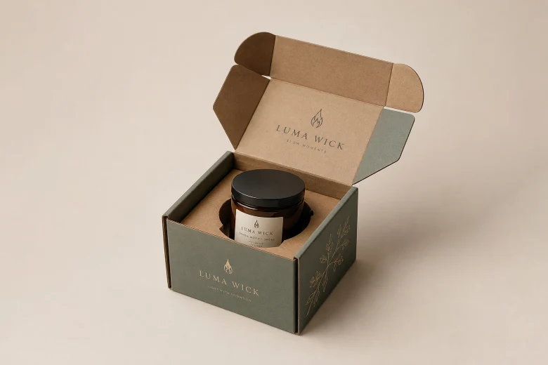 Corrugated-Candle-Box