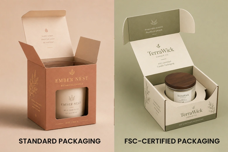 FSC-Certified-Candle-Packaging-vs-Standard-Packaging-The-Key-Differences