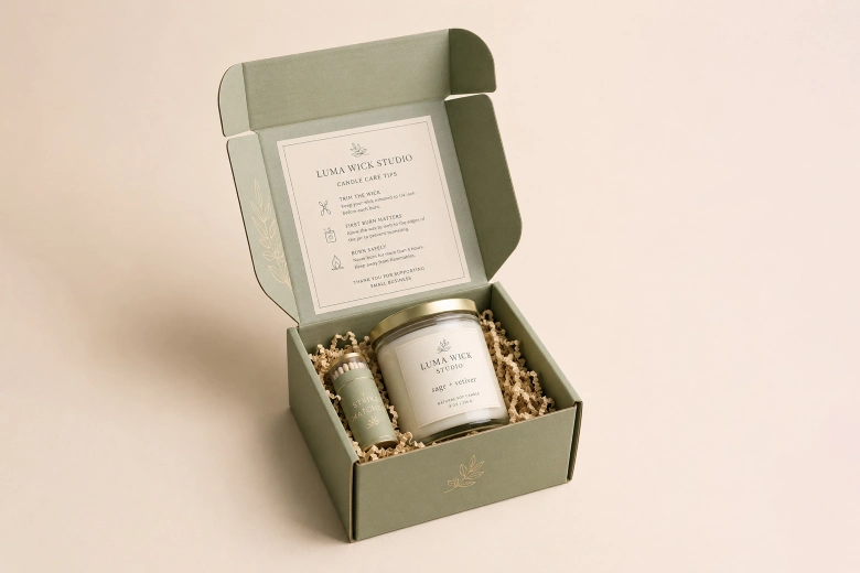 Shipping Candle