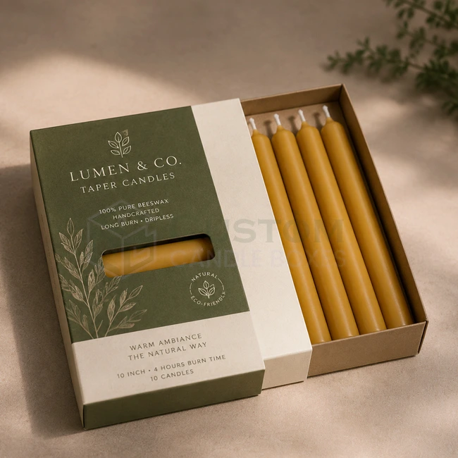 Sleeve-Taper-Candle-Box