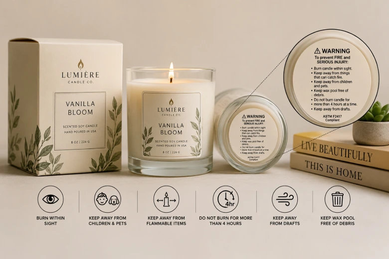 candle labels ruiling