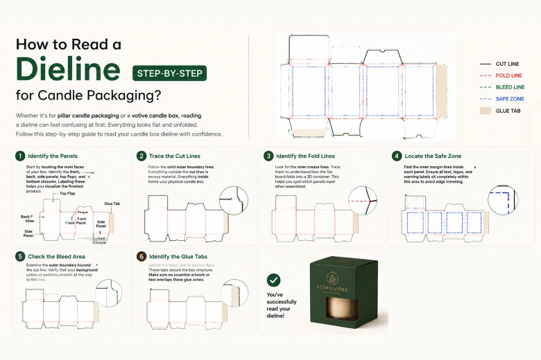 dieline reading