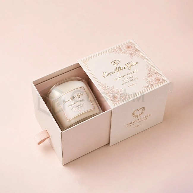 Drawer Wedding Candle Boxes