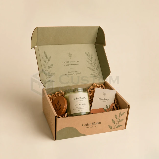 Custom Candle Packaging Washington